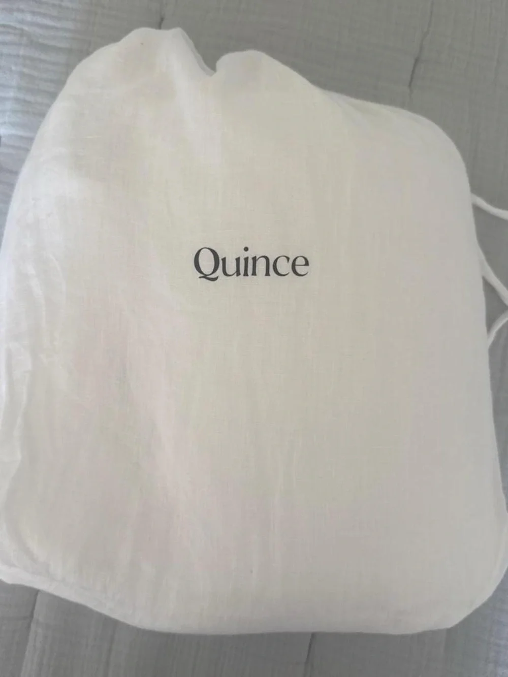 Quince European Linen Duvet Cover Set king / california king $214 retail